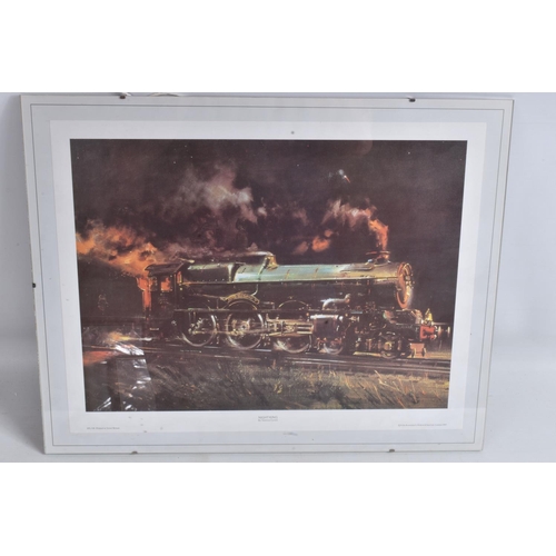 186 - A COLLECTION OF RAILWAY RELATED PRINTS AND PHOTOGRAPHS, majority are framed and glazed, to include t... 