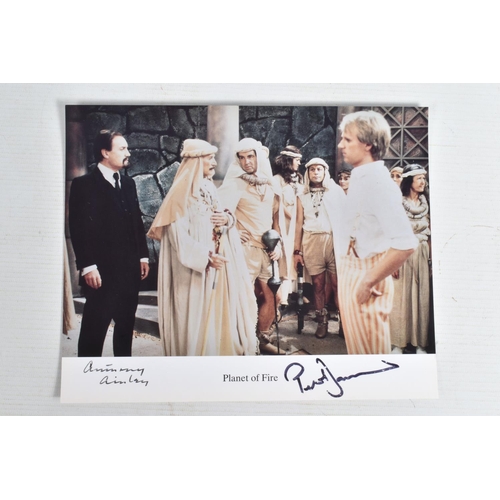 202 - A COLLECTION OF SIGNED PHOTOGRAPHS FROM THE TV SERIES DR WHO,  to include 3 framed signed photograph... 