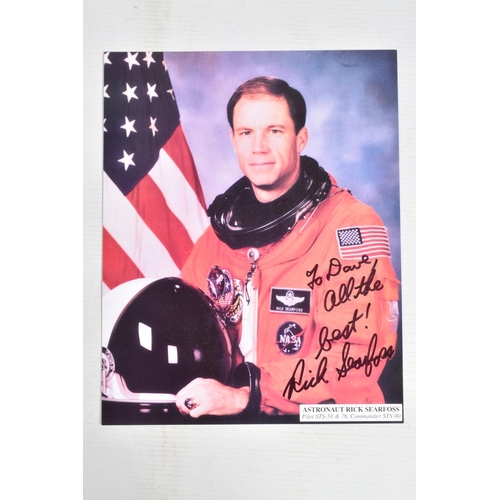 204 - A COLLECTION OF SIGNED PHOTOGRAPHS WITH ASTRONAUT AND COSMONAUT INTEREST, to include 3 Russian cosmo... 