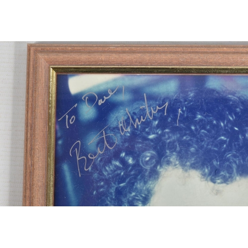 207 - A COLLECTION OF SIGNED PHOTOGRAPHS FROM THE CAST OF STAR TREK, nine framed photographs along with va... 