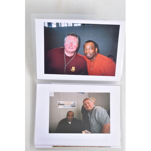 207 - A COLLECTION OF SIGNED PHOTOGRAPHS FROM THE CAST OF STAR TREK, nine framed photographs along with va... 