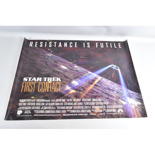 207 - A COLLECTION OF SIGNED PHOTOGRAPHS FROM THE CAST OF STAR TREK, nine framed photographs along with va... 