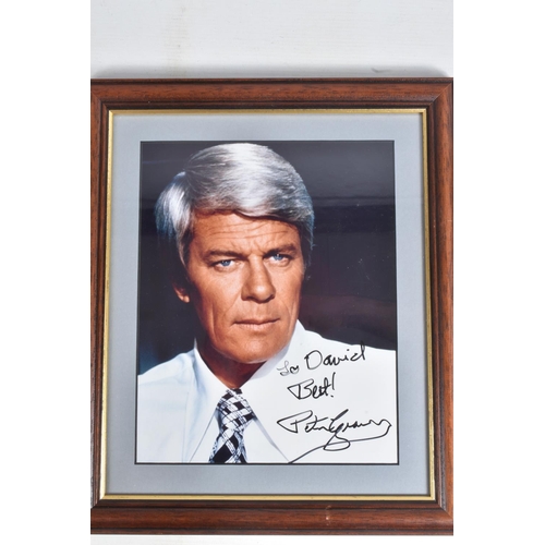 209 - A COLLECTION OF SIGNED PHOTOGRAPHS OF ASSORTED U.S. FILM AND TELEVISION, to include Kent McCord, Rob... 