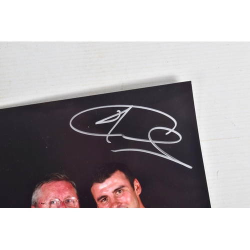 211 - A NUMBER OF SPORTING AUTOGRAPHS, an autograph book signed by various footballers such as Paddy Buckl... 