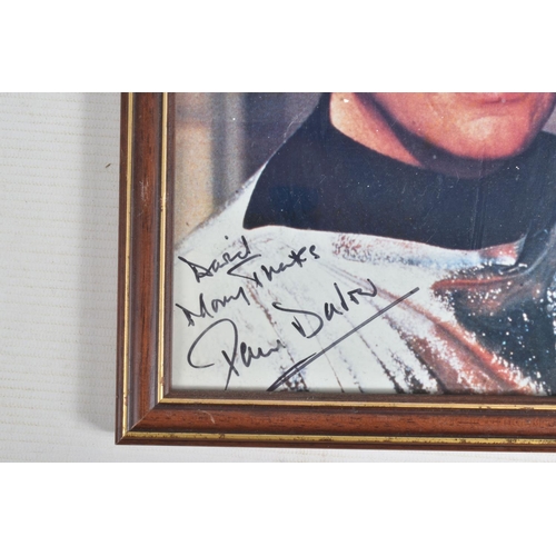 213 - A SELECTION OF FRAMED SIGNED STAR TREK PORTRAITS, to include Nicole De Boer, Louise Fletcher, John D... 