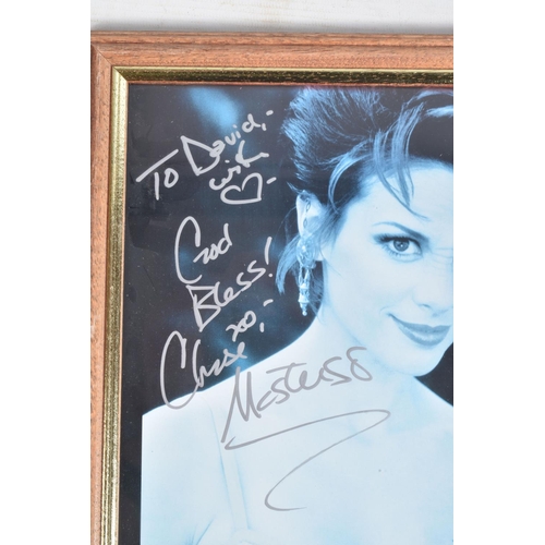 213 - A SELECTION OF FRAMED SIGNED STAR TREK PORTRAITS, to include Nicole De Boer, Louise Fletcher, John D... 