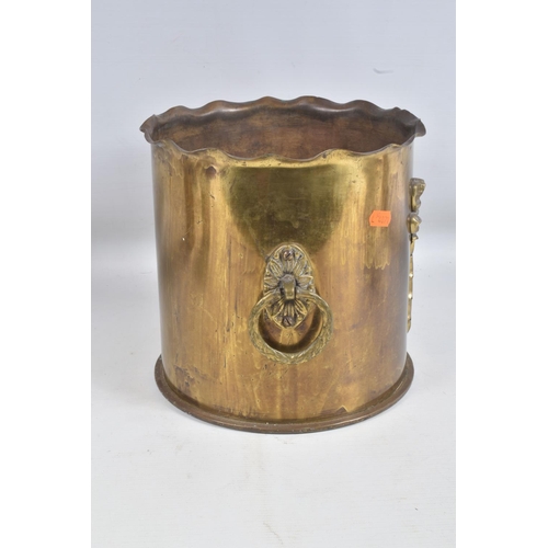 240 - A COLLECTION OF TRENCH ART, to include Loving Cups, beaker, planter and shells, the loving cups have... 