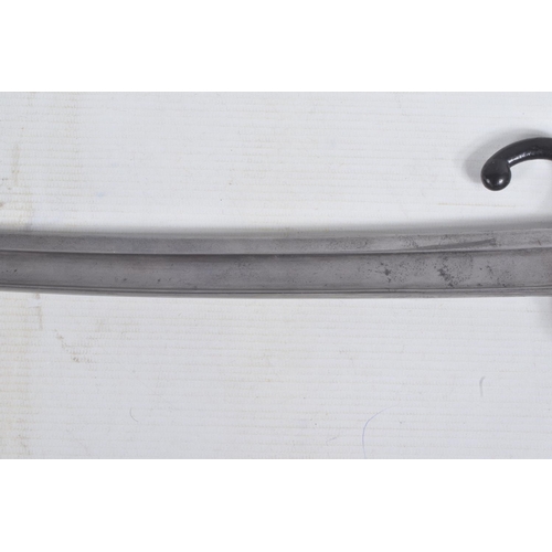 276 - A 19th CENTURY FRENCH CHASSEPOT RIFLE BAYONET, the top of the blade is inscribed St. Etienne 1871, i... 