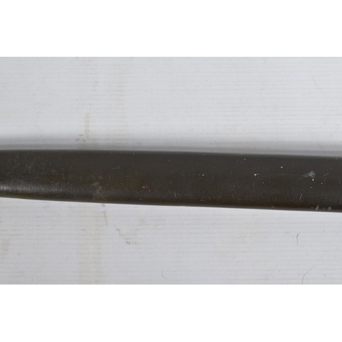 277 - A 1917 DATED REMINGTON UNITED STATES ARMY RIFLE BAYONET, the grip and blade are in good condition an... 