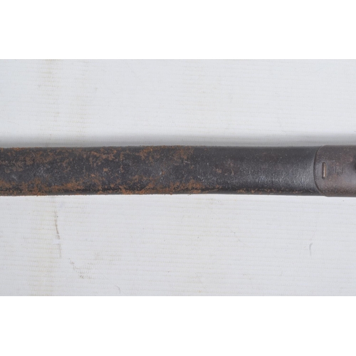 278 - A 1907 PATTERN RIFLE BAYONET FOR USE WITH A LEE ENFIELD RIFLE, the blade is clearly stamped and it c... 