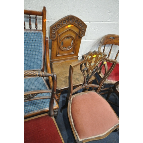 240 - A SELECTION OF CHAIRS, varying in shape, style, size timbers, etc, condition report: all ideal for r... 