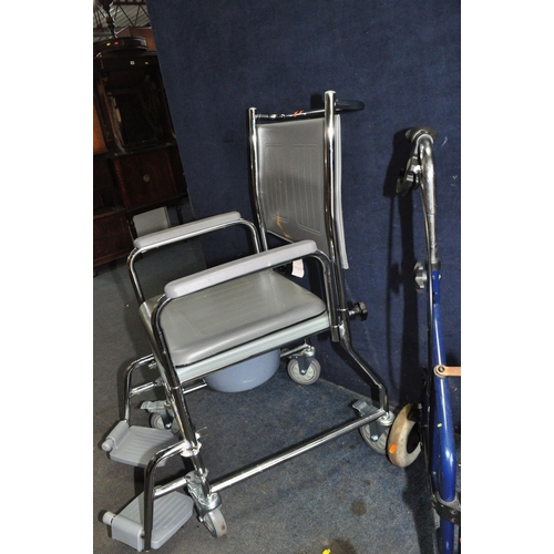 64 - A BRAND TRAVELATOR and a NRS wheelchair commode (2)