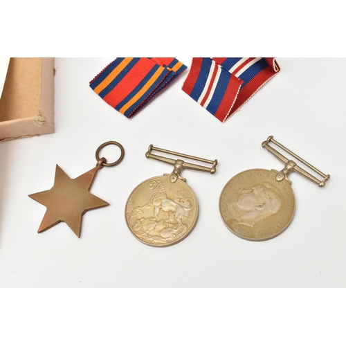 523 - THREE BOXED WWII MEDALS, to include Burma star, Defence medal and War medal 1939-45, with ribbons, e... 