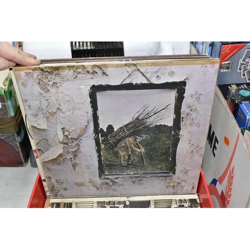 893 - SIX LED ZEPPELIN 1st PRESSING LPs comprising of Led Zep 2 red and maroon label Cat No 588 198 The Le... 