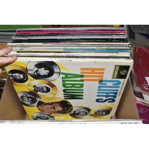 898 - TWO BOXES CONTAINING APPROXIMATELY SEVENTY LPS to include assorted genres to include country, classi... 