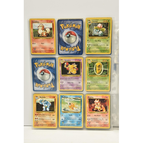 900 - NEAR COMPLETE POKEMON BASE SET, only missing cards 16, 13, 18, 27, 29, 31, 50, 53, 84 and 100, card ... 