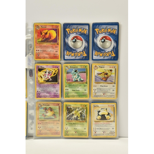 901 - NEAR COMPLETE POKEMON JUNGLE SET, only missing cards 6, 16, 20, 21, 25, 33, 36, 45 and 64, card cond... 