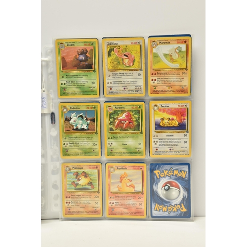 901 - NEAR COMPLETE POKEMON JUNGLE SET, only missing cards 6, 16, 20, 21, 25, 33, 36, 45 and 64, card cond... 