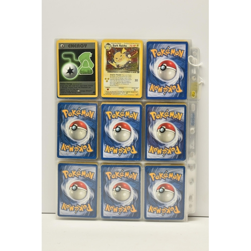 903 - NEAR COMPLETE POKEMON TEAM ROCKET SET, only missing cards 7, 17, 19 and 30, card condition varies