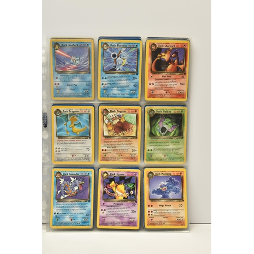 903 - NEAR COMPLETE POKEMON TEAM ROCKET SET, only missing cards 7, 17, 19 and 30, card condition varies