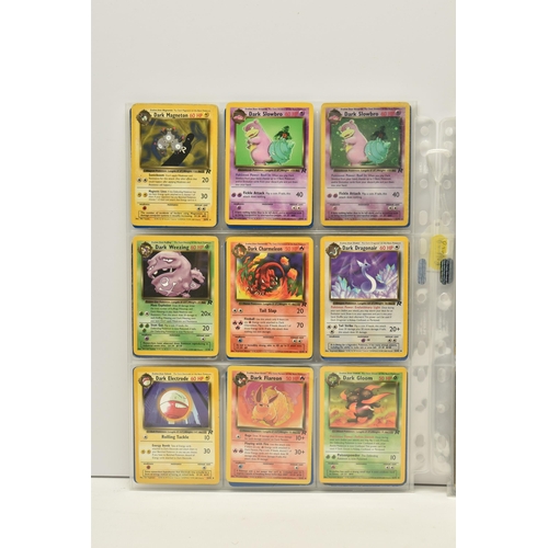 903 - NEAR COMPLETE POKEMON TEAM ROCKET SET, only missing cards 7, 17, 19 and 30, card condition varies