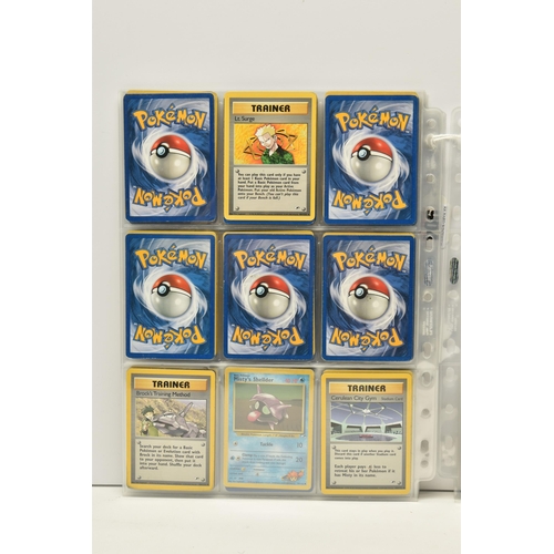 904 - PARTIALLY COMPLETE POKEMON GYM HEROES SET, includes holos 5, 6, 7, 8, 9, 12, 13, 18 and 19, card con... 