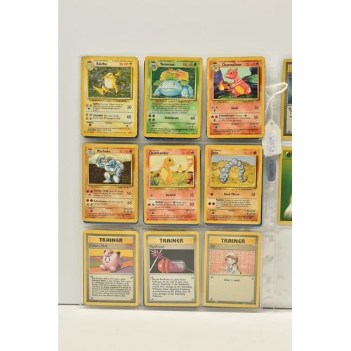 908 - COLLECTION OF POKEMON BASE SET CARDS, holos include Blastoise, Chansey, Charizard, Gyarados, Hitmonc... 