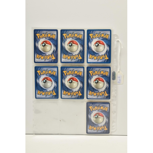 910 - COLLECTION OF POKEMON FOSSIL CARDS, holos include Aerodactyl, Hitmonlee, Lapras, Magneton, Raichu an... 