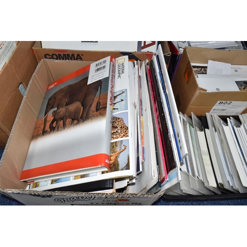 919 - SEVEN BOXES AND LOOSE AFRICAN RELATED EPHEMERA to include a vast amount of modern Postcards, Photoca... 