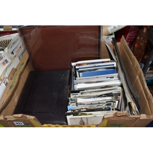 937 - THREE BOXES OF EPHEMERA containing a large collection of personal letters, early and late 20th centu... 