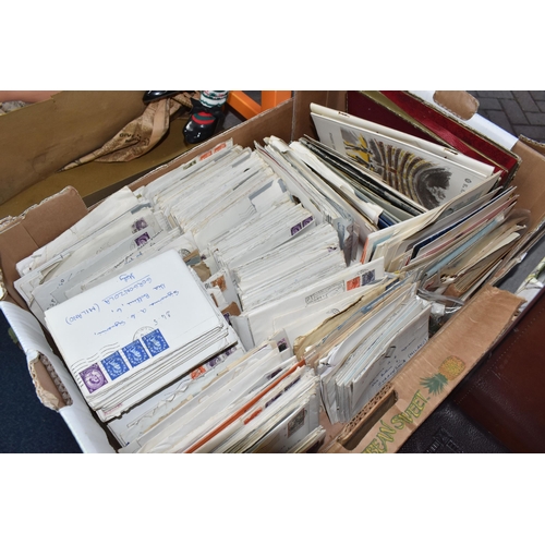 937 - THREE BOXES OF EPHEMERA containing a large collection of personal letters, early and late 20th centu... 