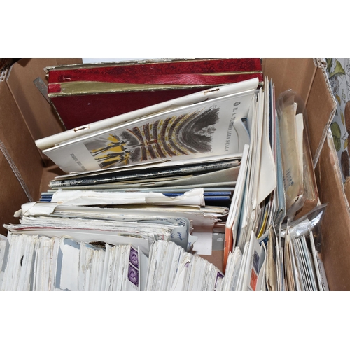 937 - THREE BOXES OF EPHEMERA containing a large collection of personal letters, early and late 20th centu... 