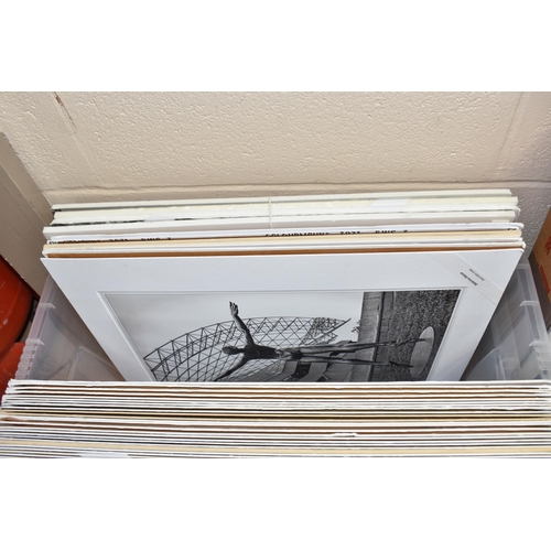 1021 - A QUANTITY OF MOUNTED PHOTOGRAPHIC PRINTS, most taken by renowned photographer David Keith Jones, co... 