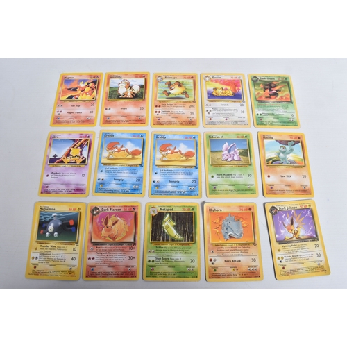 94 - A SMALL QUANTITY OF ASSORTED LOOSE POKEMON, YU-GI-OH! AND OTHER TRADING CARDS, all in playworn condi... 