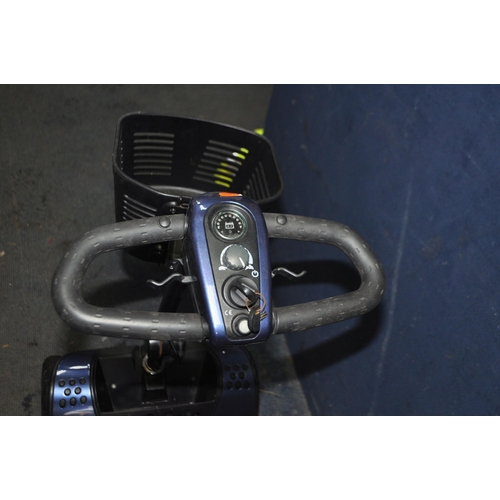 80 - A GO GO TRAVELLER ELITE PLUS MOBILITY SCOOTER (SPARES OR REPAIRS) with power supply and two keys (PA... 