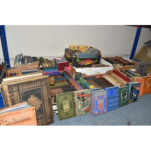 873 - EIGHT BOXES OF BOOKS, to include approximately one hundred and thirty titles mostly hardback format,... 