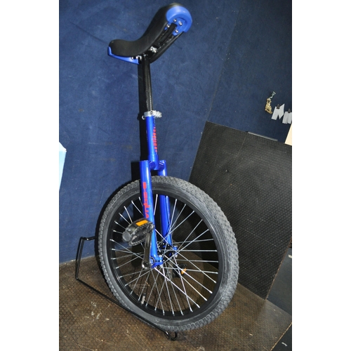 54 - A B-SQUARE UNICYCLE in original box