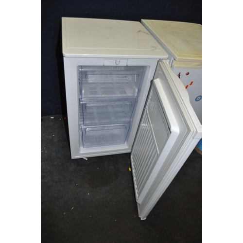 76 - A ZANUSSI ZFT307MW1 UNDER COUNTER FREEZER, width 50cm x depth 50cm x height 85cm (PAT pass and worki... 