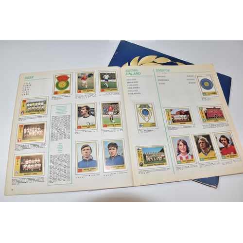 778 - A PANINI 1976-1977 EURO FOOTBALL ALBUM AND FA CUP CENTENARY COMMEMORATIVE MEDALS, comprising a compl... 