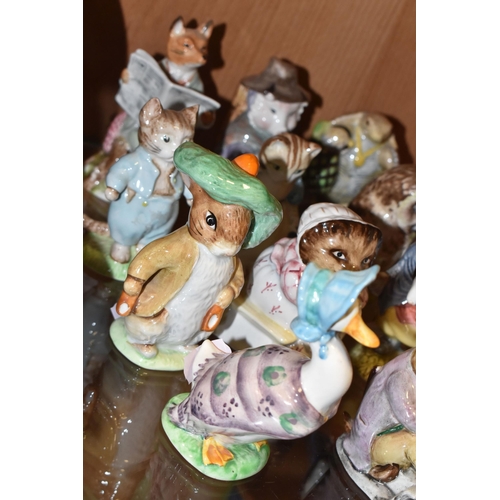 792 - A COLLECTION OF ROYAL ALBERT AND BESWICK 'BEATRIX POTTER' CHARACTERS, six Beswick figures comprising... 