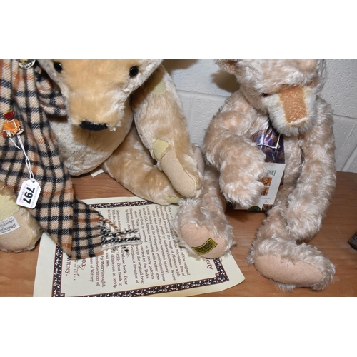 797 - TWO LIMITED EDITION 'MERRYTHOUGHT BEARS', comprising Uncle Walter HJ20C, a 1996 4th annual event lim... 