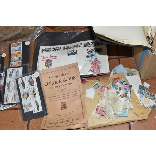 853 - SIX BOXES OF 'CINDERELLA/LOCAL' STAMPS AND A BOX OF INTERNATIONAL USED STAMPS to include thousands o... 