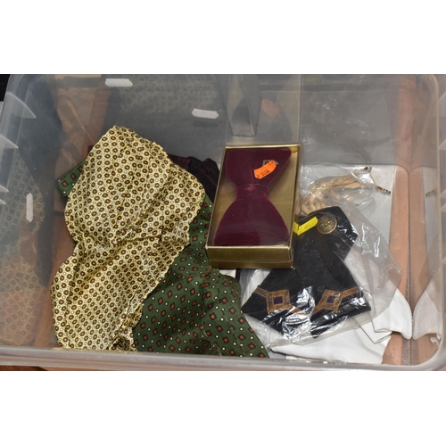 863 - A VINTAGE 4TH ENGINEER MERCHANT NAVY UNIFORM, with cap, and epaulettes, two silk 'bow ties', a boxed... 