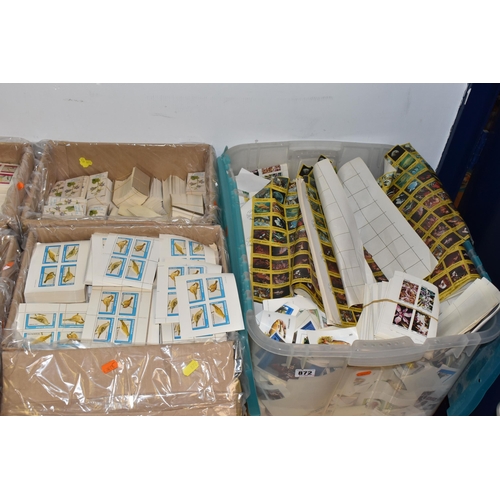 872 - SIX BOXES OF 'CINDERELLA/LOCAL' STAMPS to include thousands of Nagaland, Staffa Scotland, Eynhallow,... 