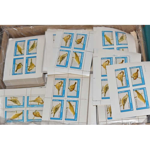 872 - SIX BOXES OF 'CINDERELLA/LOCAL' STAMPS to include thousands of Nagaland, Staffa Scotland, Eynhallow,... 