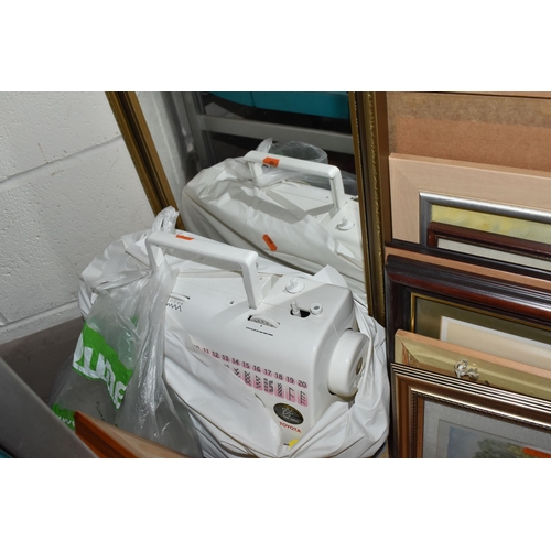 908 - FIVE BOXES AND LOOSE MISCELLANEOUS ITEMS to include two boxes of vintage books to include assorted r... 