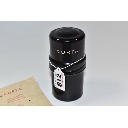 812 - A CASED CURTA TYPE 1 CALCULATOR, by Contina AG Mauren, Serial No.4436, dates to c.1950 , complete wi... 