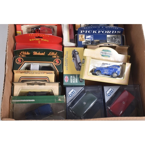 14 - A QUANTITY OF MAINLY BOXED OXFORD DIECAST, CORGI TRACKSIDE AND OTHER OO GAUGE VEHICLES, also include... 