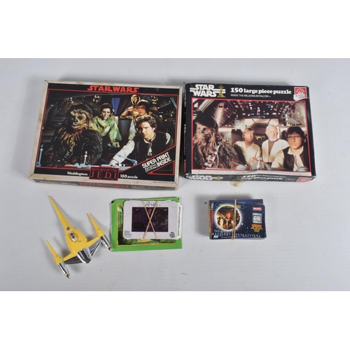 20 - A SELECTION OF STAR WARS COLLECTORS ITEMS, to include 1999 Hallmark Keepsake Christmas Ornament Nabo... 