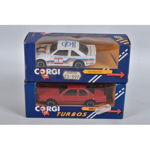 26 - TWENTY BOXED CORGI 1:43 SCALE DIECAST VEHICLES, to include a Thornycroft Van no. C913, a Rolls Royce... 